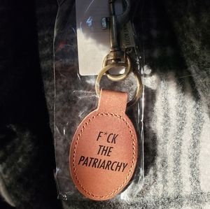 Taylor Swift F The Patriarchy Keychain